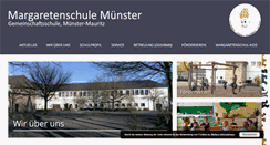 Desktop Screenshot of margaretenschule.de